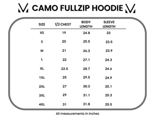 IN STOCK Camo Fullzip Hoodie