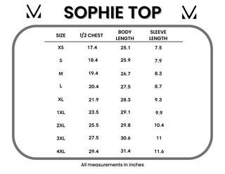 IN STOCK Sophie Top - Ombre Micro Stripes Midnight and White