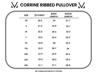 08.21 EN ROUTE Corrine Ribbed Pullover Top - Navy