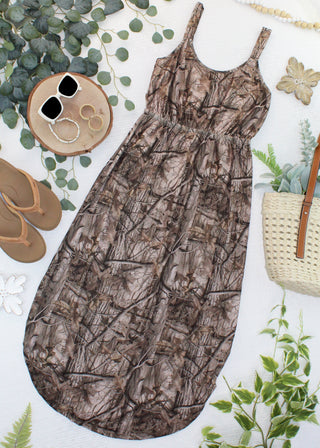 IN STOCK Reagan Dress - Camo FINAL SALE