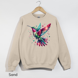 Sparkly Hummingbird Crewneck