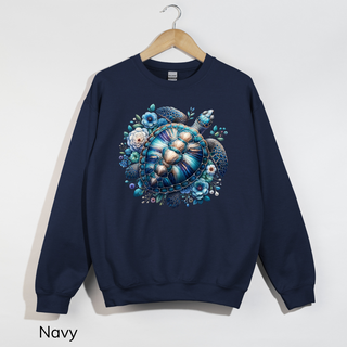 Blue Turtle Crewneck
