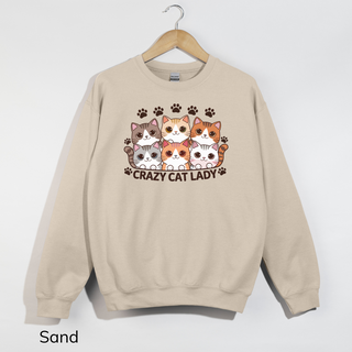 Crazy Cat Lady Crewneck