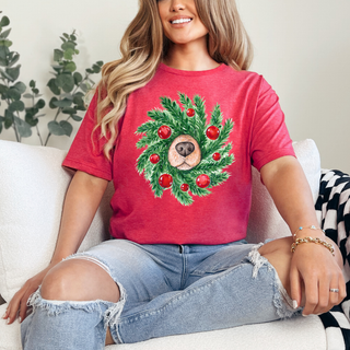 Dog Wreathe T shirt