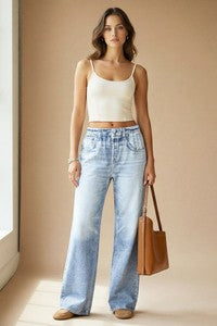 Open Road Wide Leg Jeans