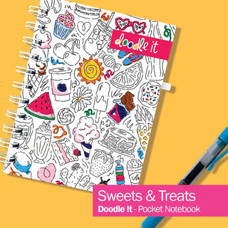 Pocket Notebooks | List, Plan, Doodle | 4 Styles