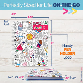 Pocket Notebooks | List, Plan, Doodle | 4 Styles
