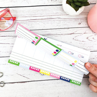 MINI Peek at the Week® Planner Pad | All Bright & Cheery