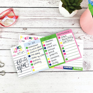 MINI Peek at the Week® Planner Pad | All Bright & Cheery
