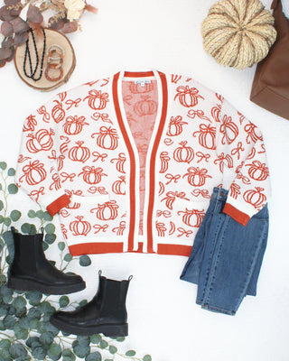 IN STOCK Pumpkins Pocket Cardigan