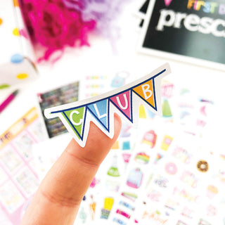 Mom Must-Have School Keepsake Kit | Class Keeper, Photo Prop Deck & School Stickers + BONUS App Membership