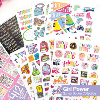 Mom Must-Have School Keepsake Kit | Class Keeper, Photo Prop Deck & School Stickers + BONUS App Membership