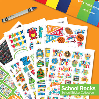 Mom Must-Have School Keepsake Kit | Class Keeper, Photo Prop Deck & School Stickers + BONUS App Membership