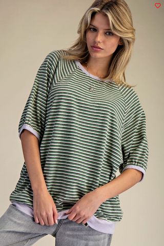 On Repeat Striped Top