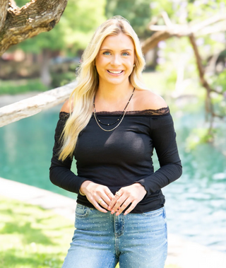 The Chansey Long-Sleeve Top, Black