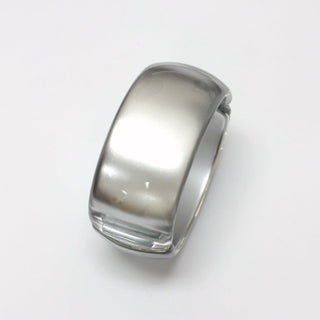 Silver Lining – Vintage Lucite Clamper Bracelet
