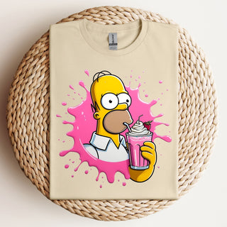 Bart Milkshake Splash Tshirt