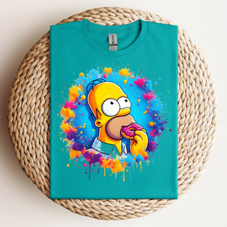Bart Donut Ring Tshirt