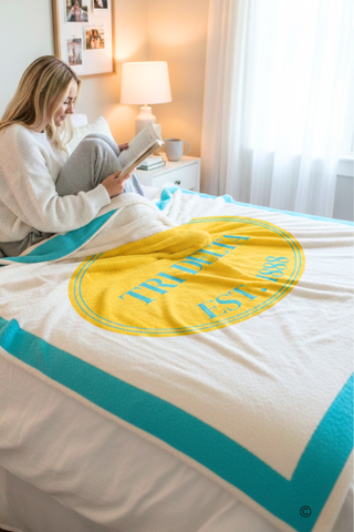 Tri Delta Luxury Blanket