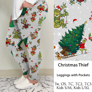 Christmas Thief Leggings/Joggers w/ Pockets | Run ends 9/26 | ETA 41 Days