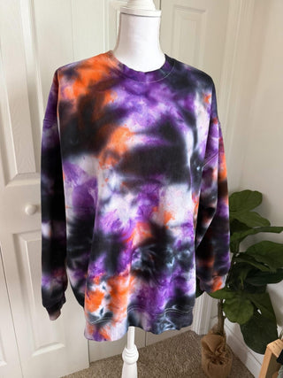 Halloween-town Ice Dye Tee/sweatshirt