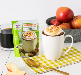Caramel Apple Cinnamon Muffin Microwave Single