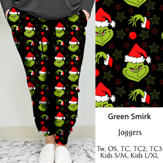 Green Smirk Leggings/Joggers w/ Pockets | Run ends 9/26 | ETA 41 Days