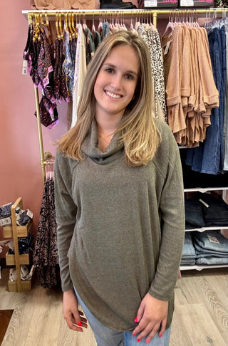 Olive Turtle Neck