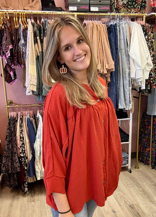 Oversized Flowy Top