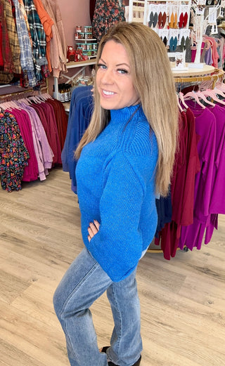 Mock Neck Sweater