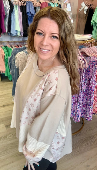 POL Almond Stars Top