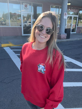 Christmas Spirit Oversized Sweatshirt
