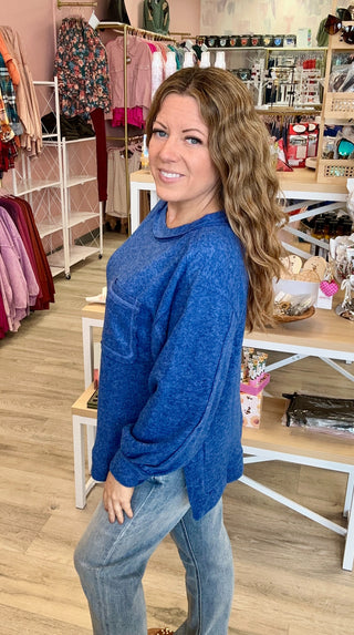Getting Cozy High-Low Pullover