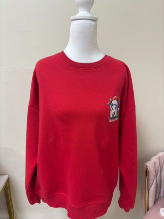 Christmas Spirit Oversized Sweatshirt