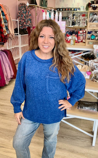 Getting Cozy High-Low Pullover