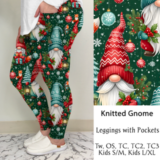 Knitted Gnome Leggings & Joggers w/ Pockets | Run ends 9/12 @ midnight EST | ETA 41 Days