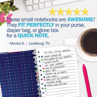 Pocket Notebooks | List, Plan, Doodle | 4 Styles