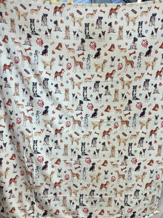 Watercolor Dogs Blanket
