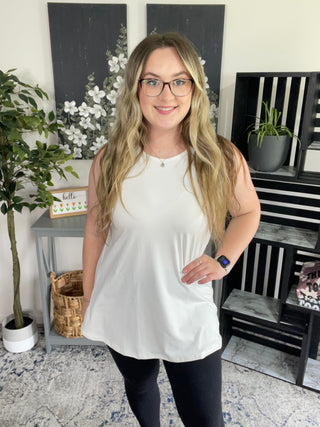 White Tank Top
