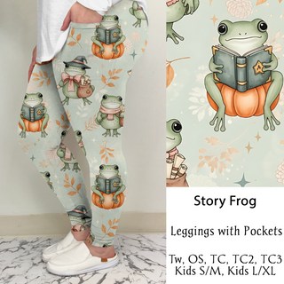 Story Frog Leggings & Joggers w/ Pockets | Run ends 9/12 @ midnight EST | ETA 41 Days