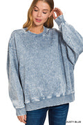 Sunday Stroll Mineral Wash Pullover