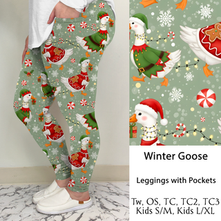 Winter Goose Leggings/Joggers w/ Pockets | Run ends 9/26 | ETA 41 Days