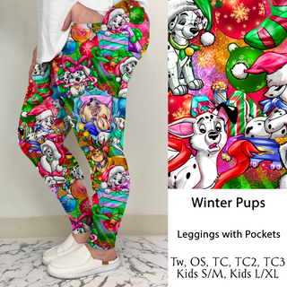 Winter Pups Leggings/Joggers w/ Pockets | Run ends 9/26 | ETA 41 Days
